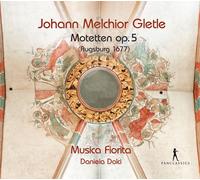 JOHANN MELCHIOR GLET Johann Melchior Gletle: Motets, Op. (CD) (Importación USA)
