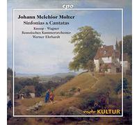 Johann Melchior Molter : Sinfonias et Cantates. Knoop, Wagner, Ehrhardt.