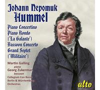 Johann Nepomuk Hummel : Concertos pour piano et basson. Galling, Zukerman. Bünte, Faerber.