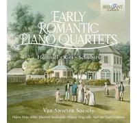 Van Swieten Society & Bart van Oort – Cuartetos de piano tempranos: Hummel, Ries y Schubert