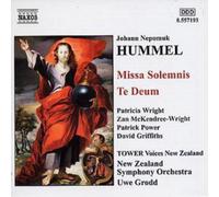 Johann Nepomuk Missa Solemnis, Te Deum (Grodd, Nz So, To (CD) (Importación USA)