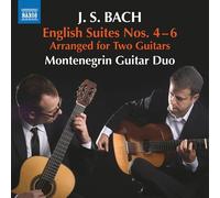 Johann Sebastia Bach: English Suites Nos. 4-6: Arranged f (CD) (Importación USA)
