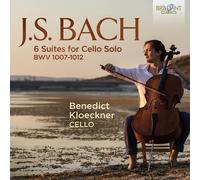 Johann Sebastia J.S. Bach: 6 Suites for Cello Solo, BWV10 (CD) (Importación USA)