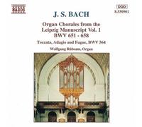 Johann Sebastia J.S. Bach: Organ Chorales from the Leipzi (CD) (Importación USA)