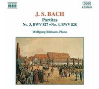 Johann Sebastia J.S. Bach: Partitas No. 3, BWV827/No. 4, (CD) (Importación USA)
