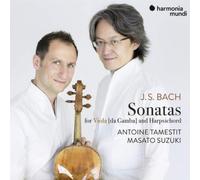 Bach/Antoine Tamestit Masato Suzuki - 3 Sonatas For Viola Da Gamba