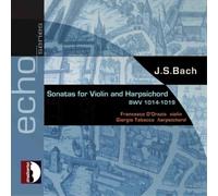 Johann Sebastia J.S. Bach: Sonatas for Violin and Harpsic (CD) (Importación USA)