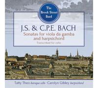 Johann Sebastia J.S. & C.P.E. Bach: Sonatas for Viola Da (CD) (Importación USA)