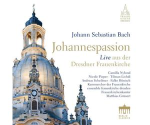 Johann Sebastia Johann Sebastian Bach: Johannespassion: Live Aus Der Dresdn (CD)