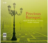 Johann Sebastia Precious Baroque: Bach. Brandenburg Conce (CD) (Importación USA)