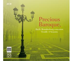 Johann Sebastia Precious Baroque: Bach. Brandenburg Conce (CD) (Importación USA)