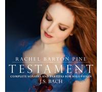 Johann Sebastia Rachel Barton Pine: Testament: J.S. Bach: (CD) (Importación USA)