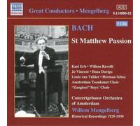Johann Sebastia St. Matthew Passion (Mengelberg, Concertg (CD) (Importación USA)