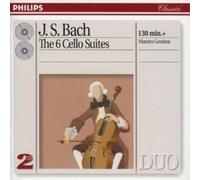 Johann Sebastian Bach 6 Cello Suites (Gendron) (CD) Album (Importación USA)