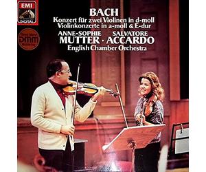 Johann Sebastian Bach / Anne-Sophie Mutter - Salvatore Accardo - English Chamber Orchestra - Bach: Konzert für zwei Violinen in d-moll, Violinkonzerte in a-moll & e-dur - Emi Digital - 1C 067 1435201