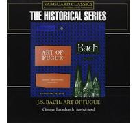 Johann Sebastian Bach – Art of Fugue (Leonhardt) – CD – Importación USA