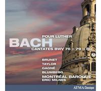 Johann Sebastian Bach Bach: Cantates Pour Luther BMV76:79:80 (CD) Album