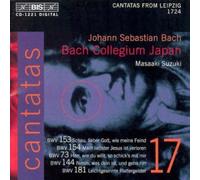 Johann Sebastian Bach, Bach Collegium Japan, Gerd Tï¿½rk, Robin Blaze, Peter Kooij - Bach: Cantatas, Vol 17 (BWV 153, 154, 73, 144, 181) /Bach Collegium Japan Suzuki by Johann Sebastian Bach, Bach Collegium Japan, Gerd Trk, Robin Blaze, Peter Kooij [Music CD]