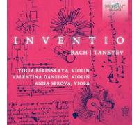 Johann Sebastian Bach Bach/Taneyev: Inventio (CD) Album (Importación USA)