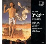 Johann Sebastian Bach - Bach: Wir danken dir, Gott - Cantatas BWV 29, 119, 120 /Herreweghe