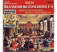 Johann Sebastian Bach - Baroque Treasuries 2: Bach Brandenburg Ctos 1-4