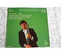 Johann Sebastian Bach , Benedetto Marcello , Han de Vries , The Hague Philharmonic , Netherlands Chamber Orchestra , David Zinman - Konzert Für Oboe Und Orchester F-Dur / Konzert Für Oboe Und Orchester C-Moll - Iramac - 6521