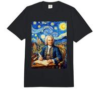 Johann Sebastian Bach Compositor Pianista Comfort Colors Adult Heavyweight T-Shirt