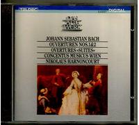 Johann Sebastian Bach, Concentus Musicus Wien, Nikolaus Harnoncourt - Ouvertüren Nos. 1 & 2 Overtures "Suites" [Disco de vinilo LP record]