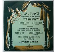 johann sebastian bach - concerto en ré mineur pour deux violons et orchestre (33 tours) [Vinyl] johann sebastian bach; isaac stern; pablo casals; alexander schneider and marcel tabuteau
