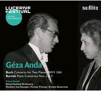 Johann Sebastian Bach: Concerto for Two Pianos, BWV1061 (CD) (Importación USA)