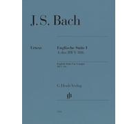 Johann Sebastian Bach: Englische Suite 1 BWV 806 - Piano Sheet Music - Henle Verlag (HN 1701)