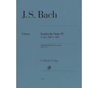 Johann Sebastian Bach: Englische Suite 4 BWV 809 - Piano Sheet Music - Henle Verlag (HN 1704)