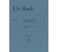 Johann Sebastian Bach: Englische Suite 5 BWV 810 - Piano Sheet Music - Henle Verlag (HB 1705)