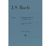Johann Sebastian Bach: Englische Suite 6 BWV 811 - Piano Sheet Music - Henle Verlag (HN 1706)
