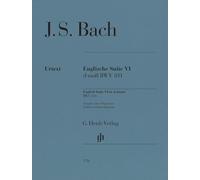 Johann Sebastian Bach: Englische Suite 6 BWV 811 - Piano Sheet Music - Henle Verlag (HN 1736)