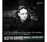 Bach – Cantatas n.º 35 y 169 – CD Importación USA – Ensemble Arcangelo · Davies · Cohen – Hyperion