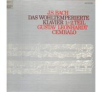 Johann Sebastian Bach / Gustav Leonhardt - Das Wohltemperierte Klavier, 1 + 2 Teil (BWV 846-893) - Deutsche Harmonia Mundi - 1C 153-99 752/56
