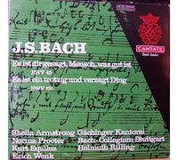 Johann Sebastian Bach , Helmuth Rilling , Bachcollegium Stuttgart , Gächinger Kantorei Stuttgart - Est Ist Dirgesagt, Mensch, Was Gut Ist BWV 45 - Es Ist Trotzig Und Verzagt Ding BWV 176 - Cantate - 651 223