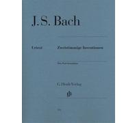 Johann sebastian bach : inventions a deux voix - bwv 772 a bwv 786