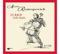 Johann Sebastian Bach / Mstislav Rostropovich – Cello Suites – Vinilo Caja 4 LP (12")