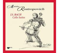 Johann Sebastian Bach / Mstislav Rostropovich – Cello Suites – Vinilo Caja 4 LP (12")