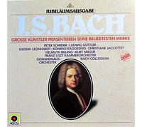 Johann Sebastian Bach - J.S. Bach-Jubiläumsausgabe (Grosse Künstler präsentieren seine beliebtesten Werke) [Vinyl Schallplatte] [3 LP Box-Set]