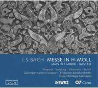 Johann Sebastian Bach J. S. Bach: Mass in B Minor, BWV232 (CD) (Importación USA)