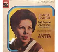 Johann Sebastian Bach, Janet Baker, Bath Festival Orchestra, The Ambrosian Singers, Yehudi Menuhin - Bach Cantatas - His Master's Voice - SXLP 30289