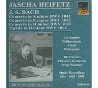 Johann Sebastian Bach/Jascha Heifetz - Concerto in a Minor Bwv 1041 / Concerto in E Major