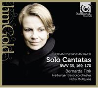 Johann Sebastian Bach – Cantatas solistas BWV 35, 169, 170 – CD – Harmonia Mundi (Importación USA)