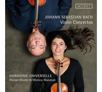 Johann Sebastian Bach / Florian Deuter, Mònica Waisman – Conciertos para violín – CD
