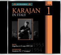 Johann Sebastian Bach Karajan in Italy - Volume 1 (CD) Album (Importación USA)