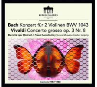 Johann Sebastian Bach: Konzert Fur 2 Violinen, BWV 1043 (CD) (Importación USA)