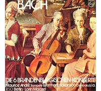 Johann Sebastian Bach - Maurice André Trompete Leonard Hokanson Cembalo Radio-Symphonie-Orchester Berlin ? Lorin Maazel - Die Sechs Brandenburgischen Konzerte - Philips - 6701 010